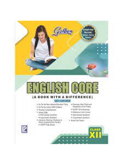 Golden English Core Class 12 by Laxmi Publication at Ashirwad Publication